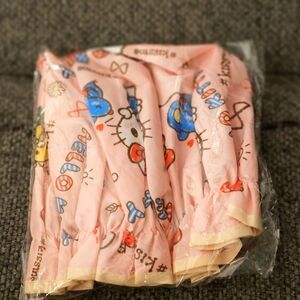 Hello Kitty Pink Fabric Sleep Bonnet